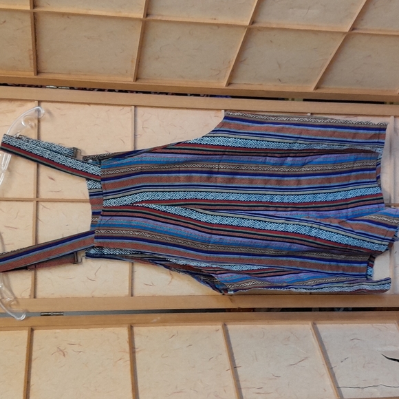 Shein colorful overalls size S - Picture 4 of 9